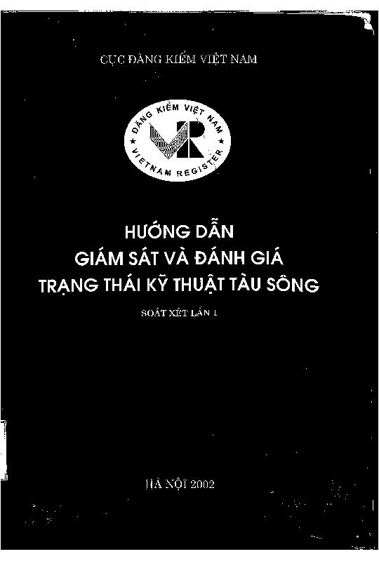 Hướng dẫn giám sát và đánh giá trạng thái kỹ thuật tàu sông 
