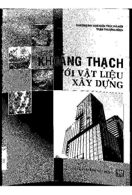 Khoáng thạch với vật liệu xây dựng