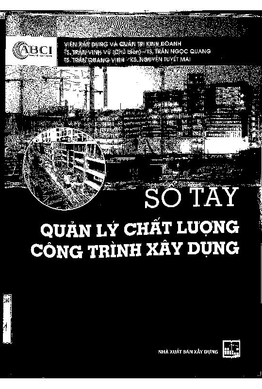 Sổ tay quản lý chất lượng công trình xây dựng