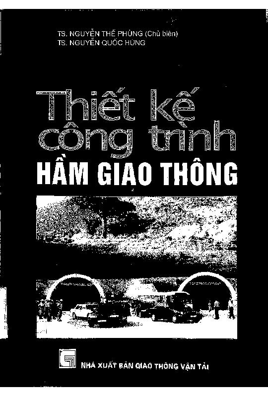 Thiết kế công trình hầm giao thông